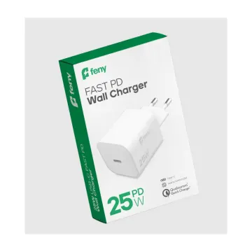 FENY FN-C25, 25W, Type-C, Akıllı Isı Kontrol Chip, Qualcomm Quick Charge 3.0, ŞARJ Adaptörü