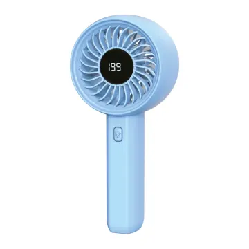 FENY FN-F45, MAVİ, Tek Tuşla Ayarlanabilir Güç, LCD Gösterge, Elde Kullanım, Dahili 1800mAh Bataryalı, Type-C Şarj Girişli, Vantilatör