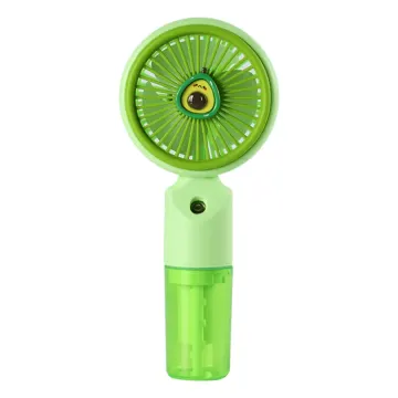 FENY FN-F50, YEŞİL, 3 Kademeli Hız, Buharlı Ferahlık, Elde Kullanım, Dahili 800mAh Bataryalı, Type-C Şarj Girişli, Vantilatör