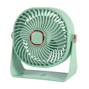 FENY FN-F55, YEŞİL, 3 Kademeli Hız, 4" Kanat, Masaüstü, Dahili 800mAh Bataryalı, Type-C Şarj Girişli, Vantilatör