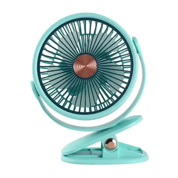 FENY FN-F70, YEŞİL, 3 Kademeli Hız, Kıstırmalı Ayak, 360derece Dönüş, 6" Kanat, Masaüstü, Dahili 1800mAh Bataryalı, Type-C Şarj Girişli, Vantilatör