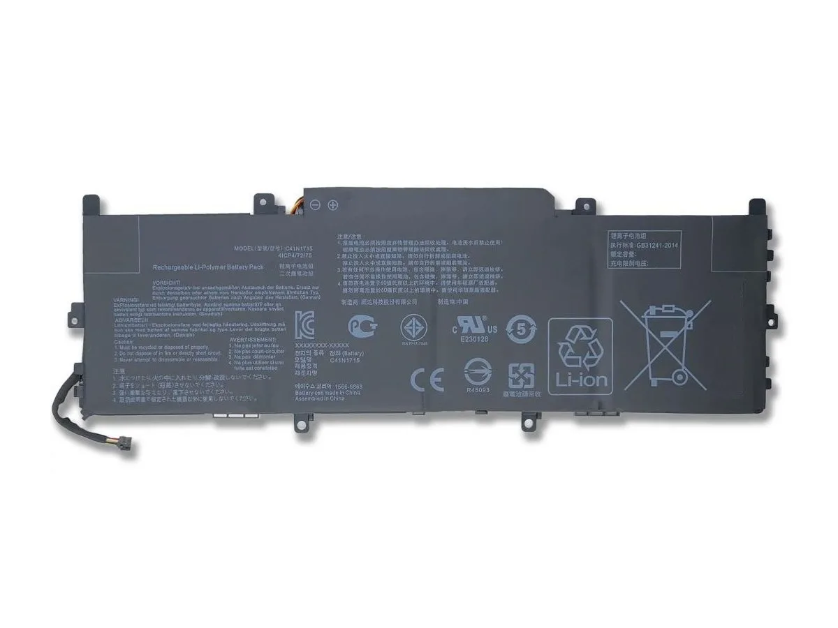 RETRO Asus UX331F, UX331U Notebook Bataryası - Ver.1 (C41N1715)