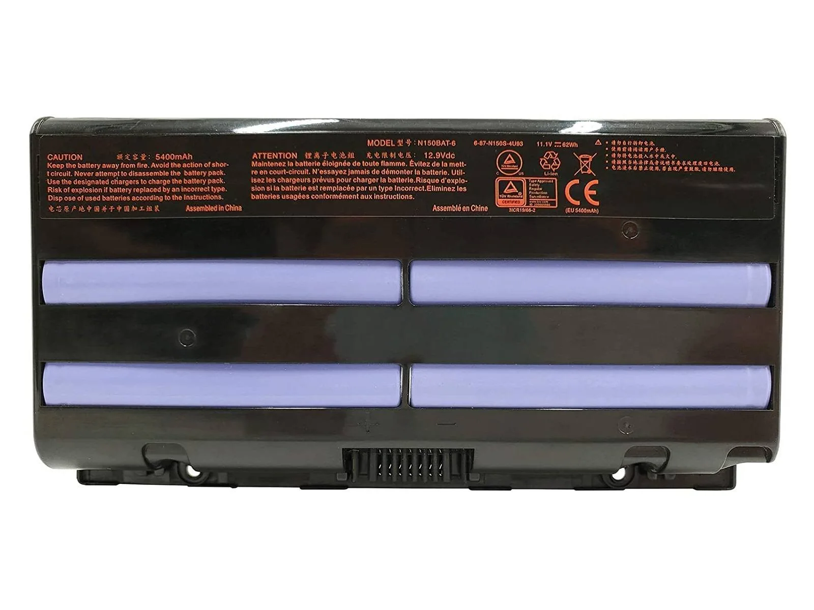 RETRO Clevo N150BAT-6 Notebook Bataryası - 6 Cell