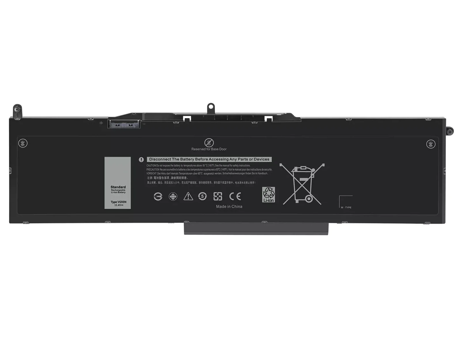 RETRO Dell Latitude E5580, VG93N Notebook Bataryası - 6 Cell