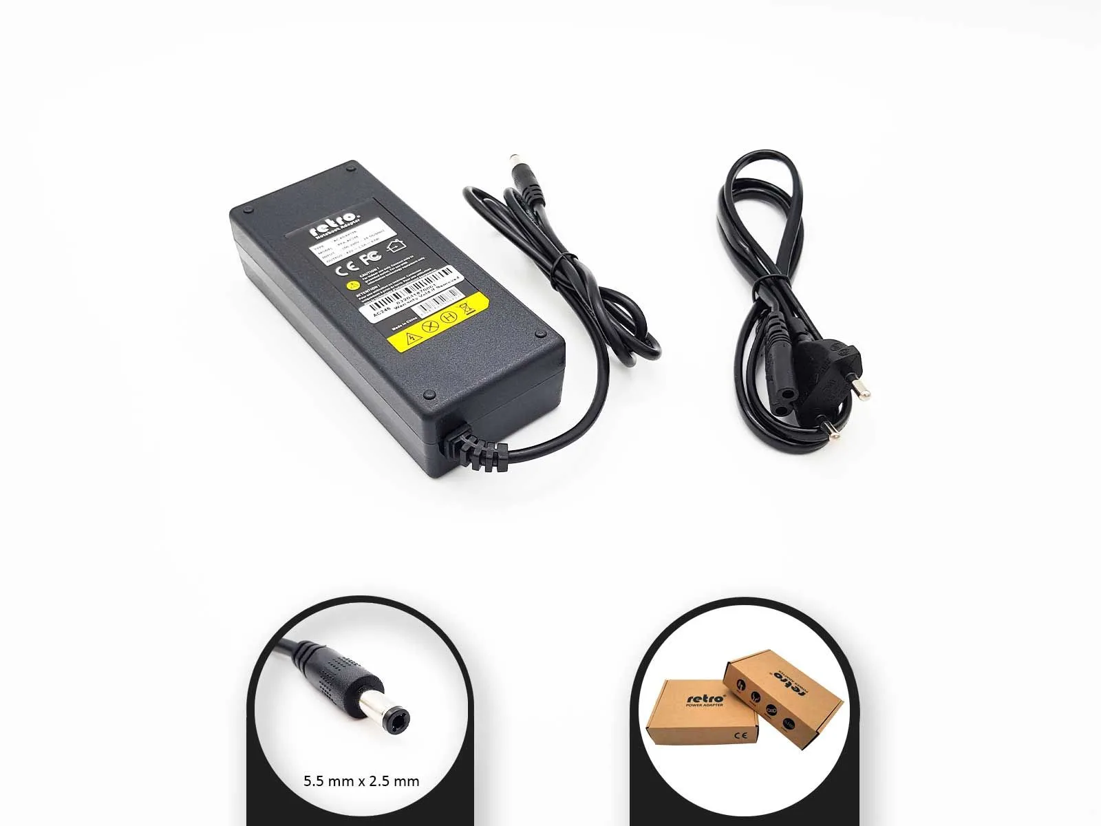 RETRO 42V 1500mA 63W Switch-Mode (SMPS) Adaptör RPA-AC246
