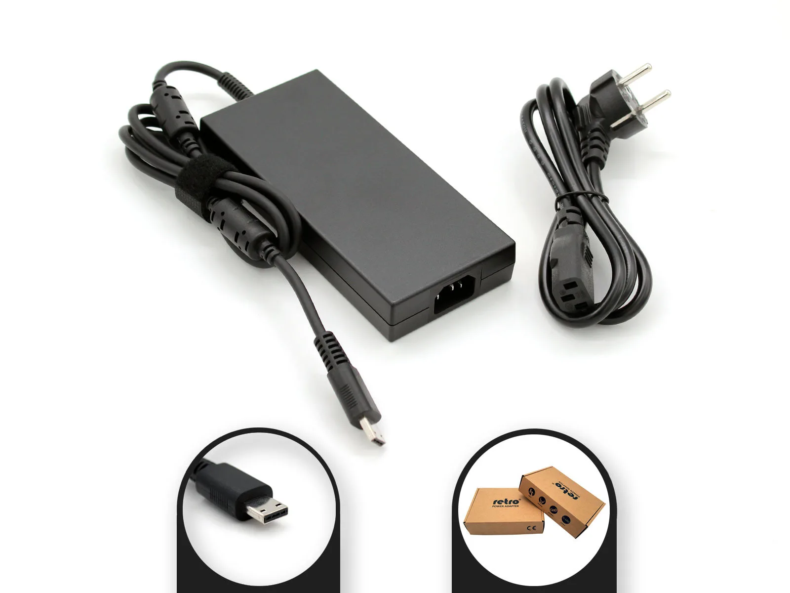 RETRO MSI 20V 12A 240W 4 Pin USB Tip Notebook Adaptör RPA-AC339