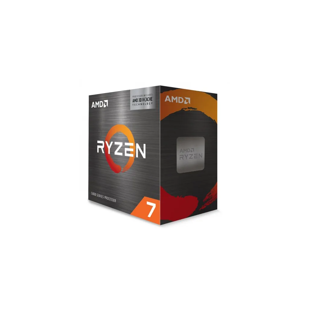 AMD RYZEN 7 5800X3D 8 Core, 3,40-4.50GHz, 100Mb Cache, 105W, AM4 Soket, BOX (Kutulu) (Dahili Grafik YOK, Fan YOK)