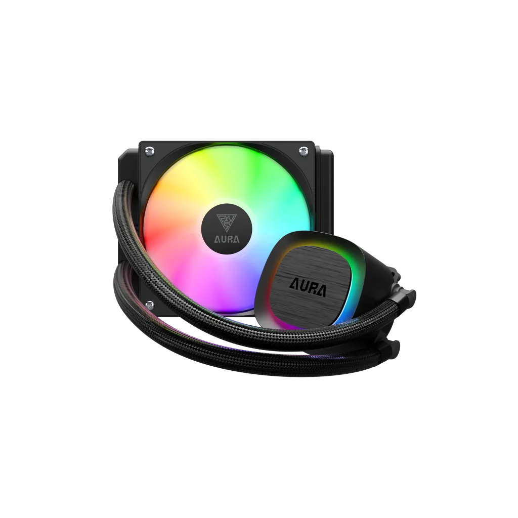 GAMDIAS AURA GL120 V2, 120mm, RGB, 1 Fanlı, CPU Sıvı Soğutma
