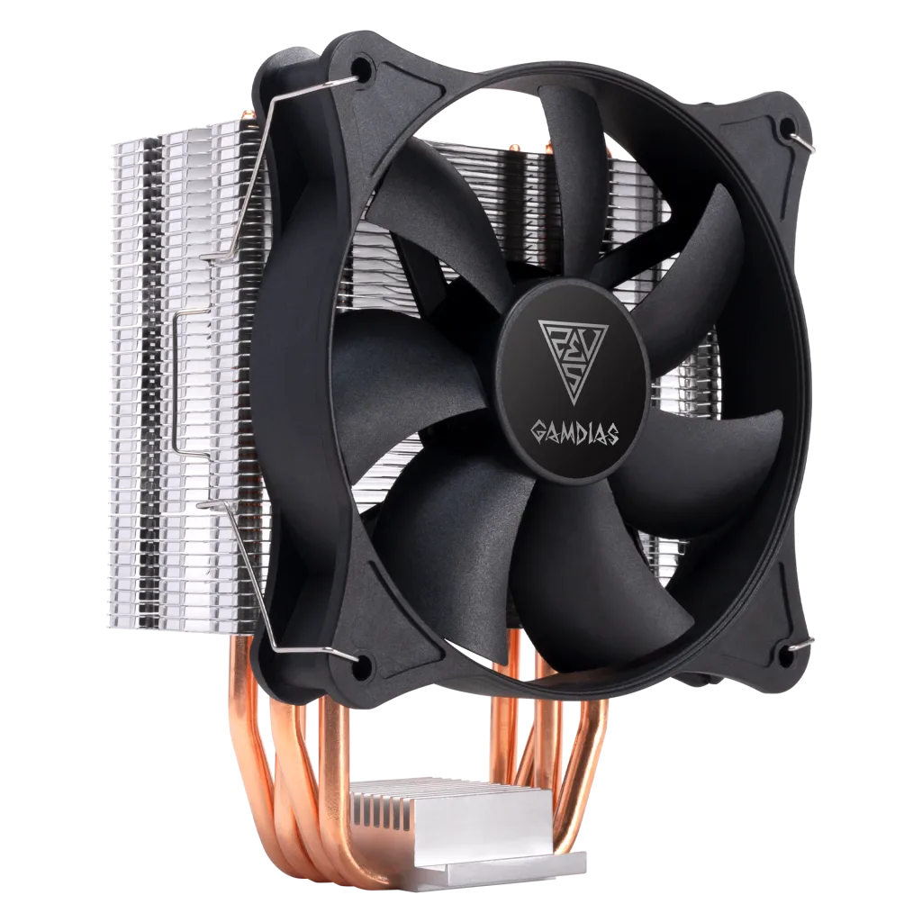 GAMDIAS BOREAS E1-410 MONO, 120mm, CPU Kule Tipi Hava Soğutma, Doğrudan Temas Teknolojisine Sahip 4 adet Gelişmiş Bakır