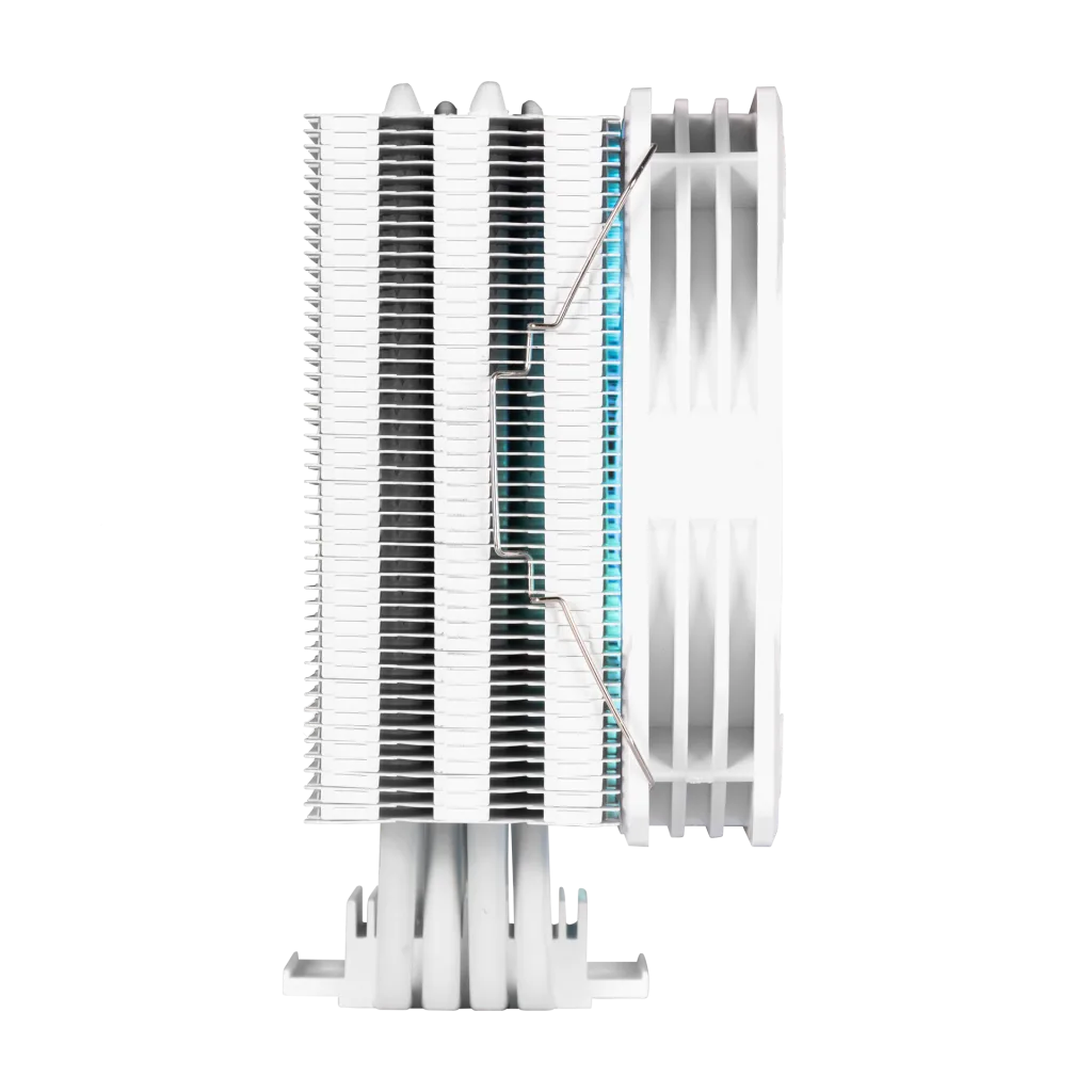 GAMDIAS BOREAS E1-410 WH, White Edition, 120mm, CPU Kule Tipi Hava Soğutma, Doğrudan Temas Teknolojisine Sahip 4 adet Ge