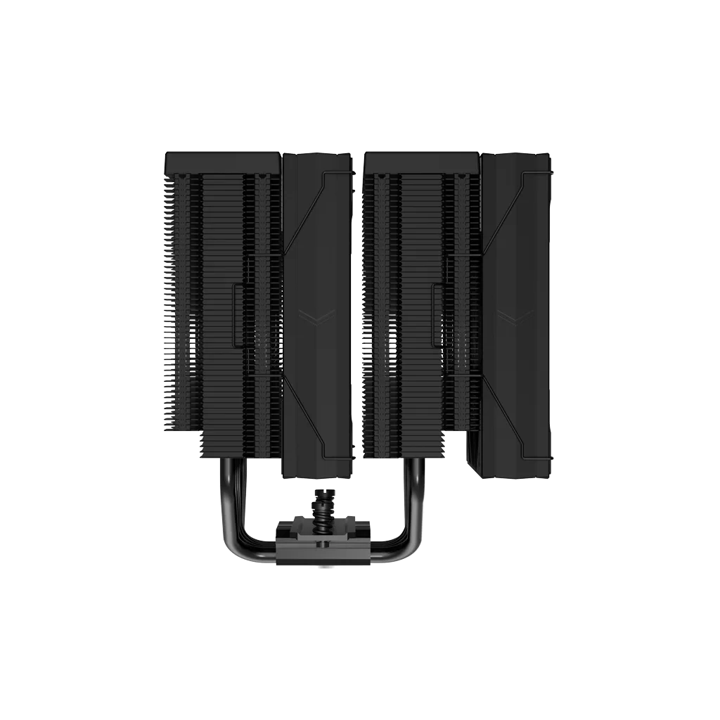 SAMA A60B, Black, 2x120mm MONO Fan, Kule Tipi Hava Soğutma, 6 adet Gelişmiş Siyah Kaplamalı Bakır Isı Borusu, CPU Fan (A