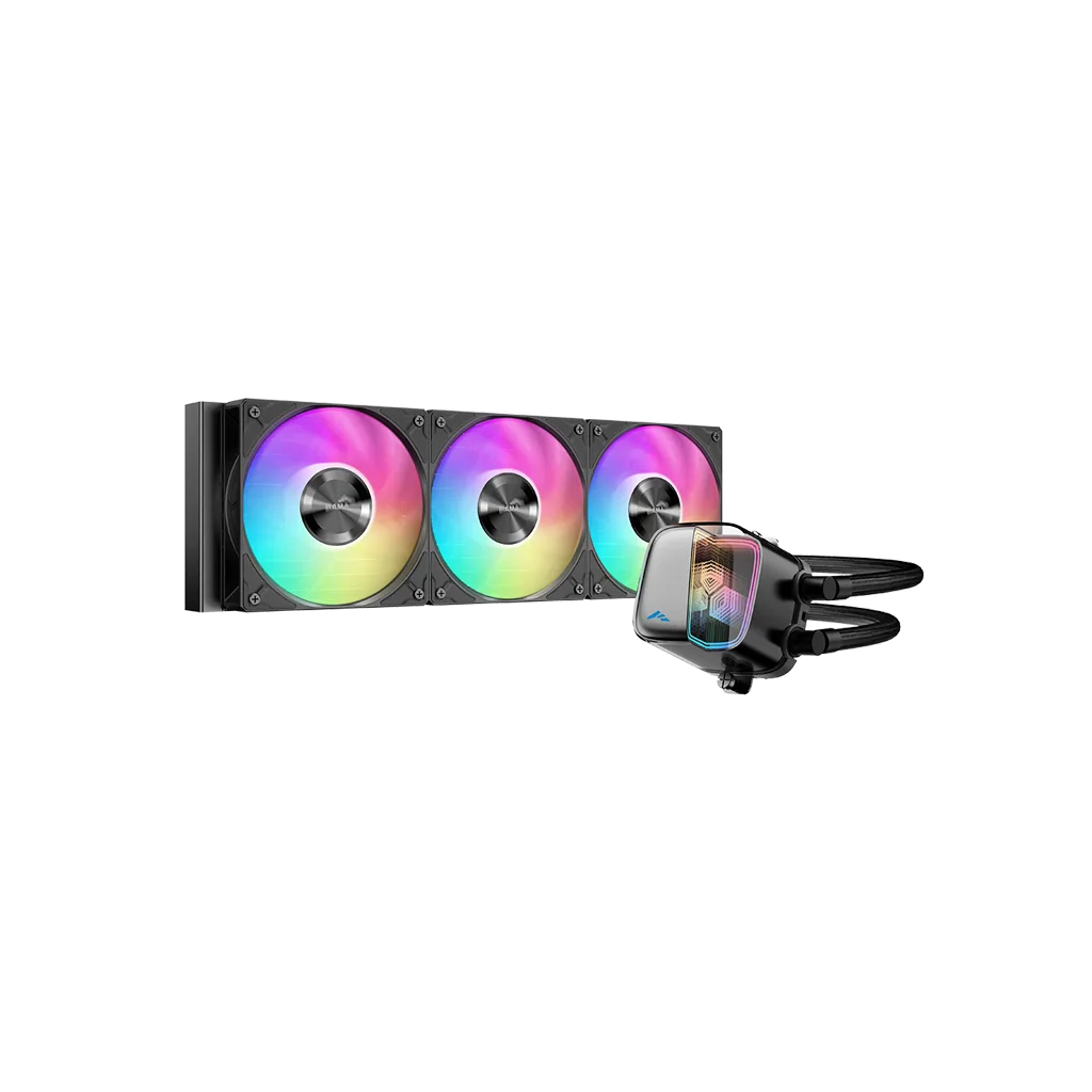 SAMA L70-360BK, Black, 360mm, 3x120mm ARGB Fan, CPU Sıvı Soğutma