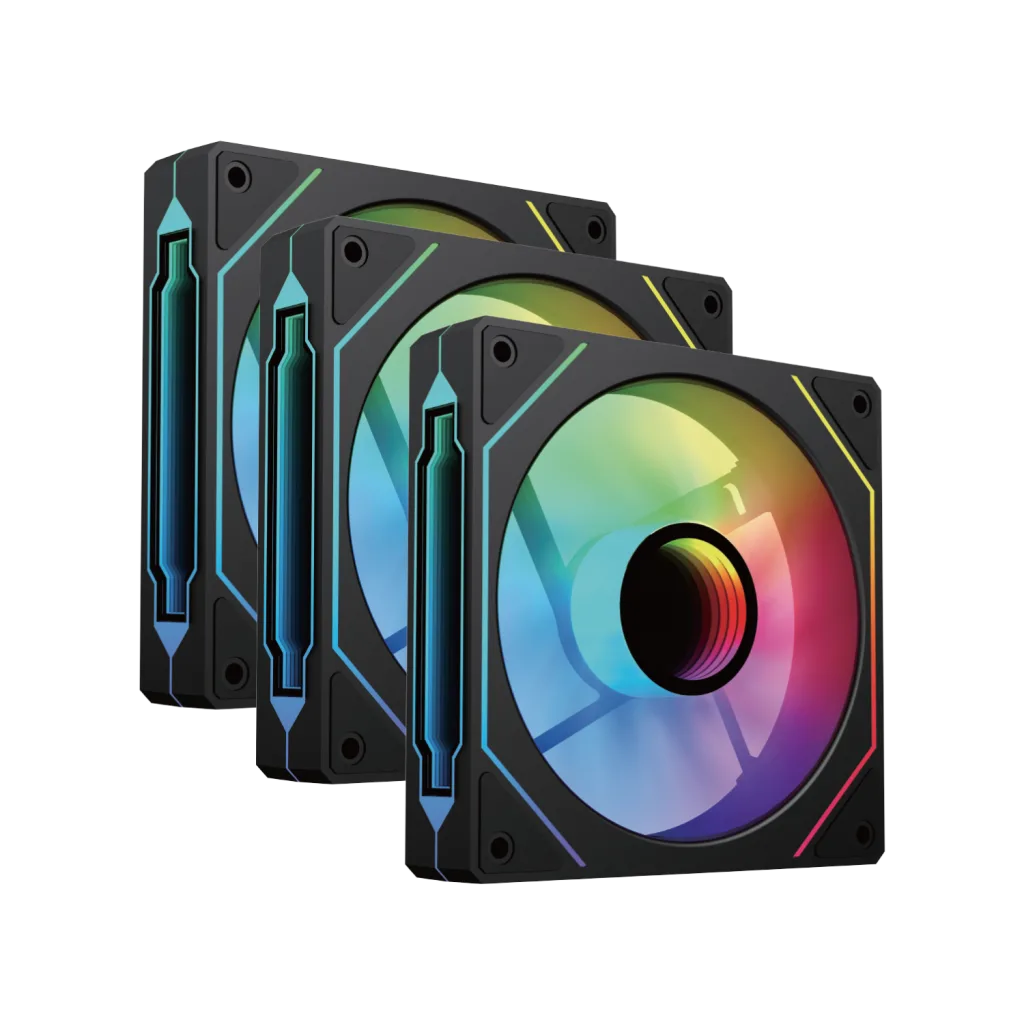 VENTO VF1202FI, 120mm, ARGB, Kasa Fanı, 3-lü Paket