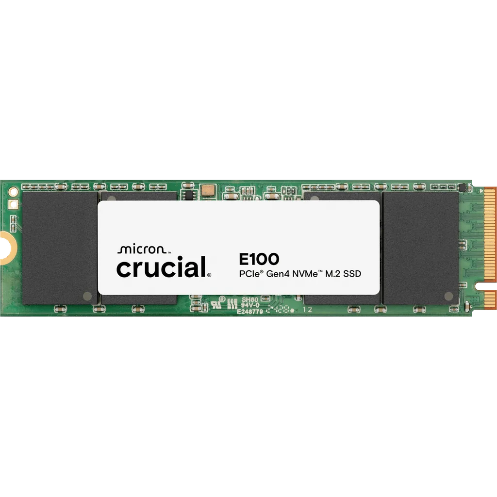 CRUCIAL CT2000E100SSD8, E100, 2TB, 5000/4500, Gen4, NVME PCIe M.2 2280, SSD