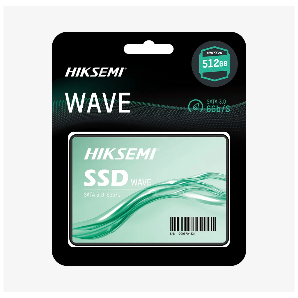 HIKSEMI HS-SSD-WAVE(S) 512G, 530-450Mb/s, 2.5", SATA3, 3D NAND, SSD
