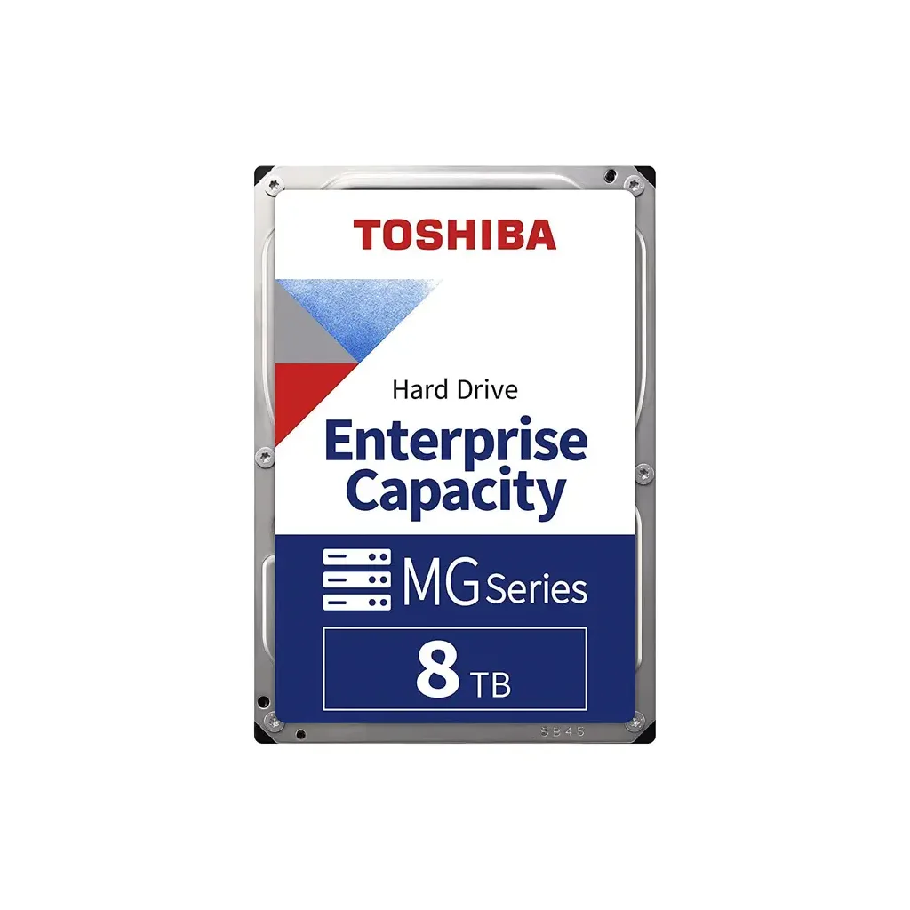 TOSHIBA ENTERPRISE, MG10ADA800E, 3.5", 8TB, 512Mb 7200 Rpm, 7/24 Güvenlik, Data Center, Nas, Server, HDD (Türkiye Distri