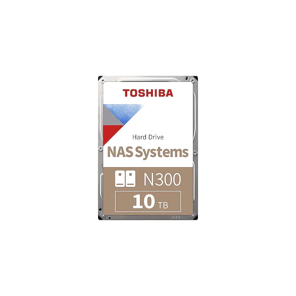 TOSHIBA N300, MN10ADA10TS, 3.5", 10TB, 512Mb 7200 Rpm, SATA3, 7/24 NAS, SERVER, HDD (Türkiye Distribütörü Garantili)