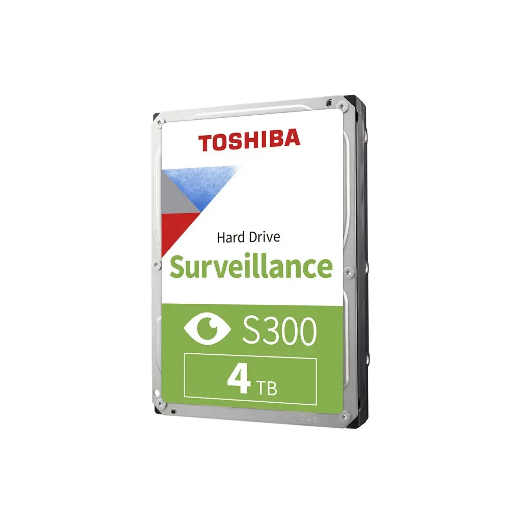TOSHIBA S300, HDWT840UZSVA, 3.5", 4TB, 256Mb 5400 Rpm, 7/24 Güvenlik HDD (Türkiye Distribütörü Garantili)