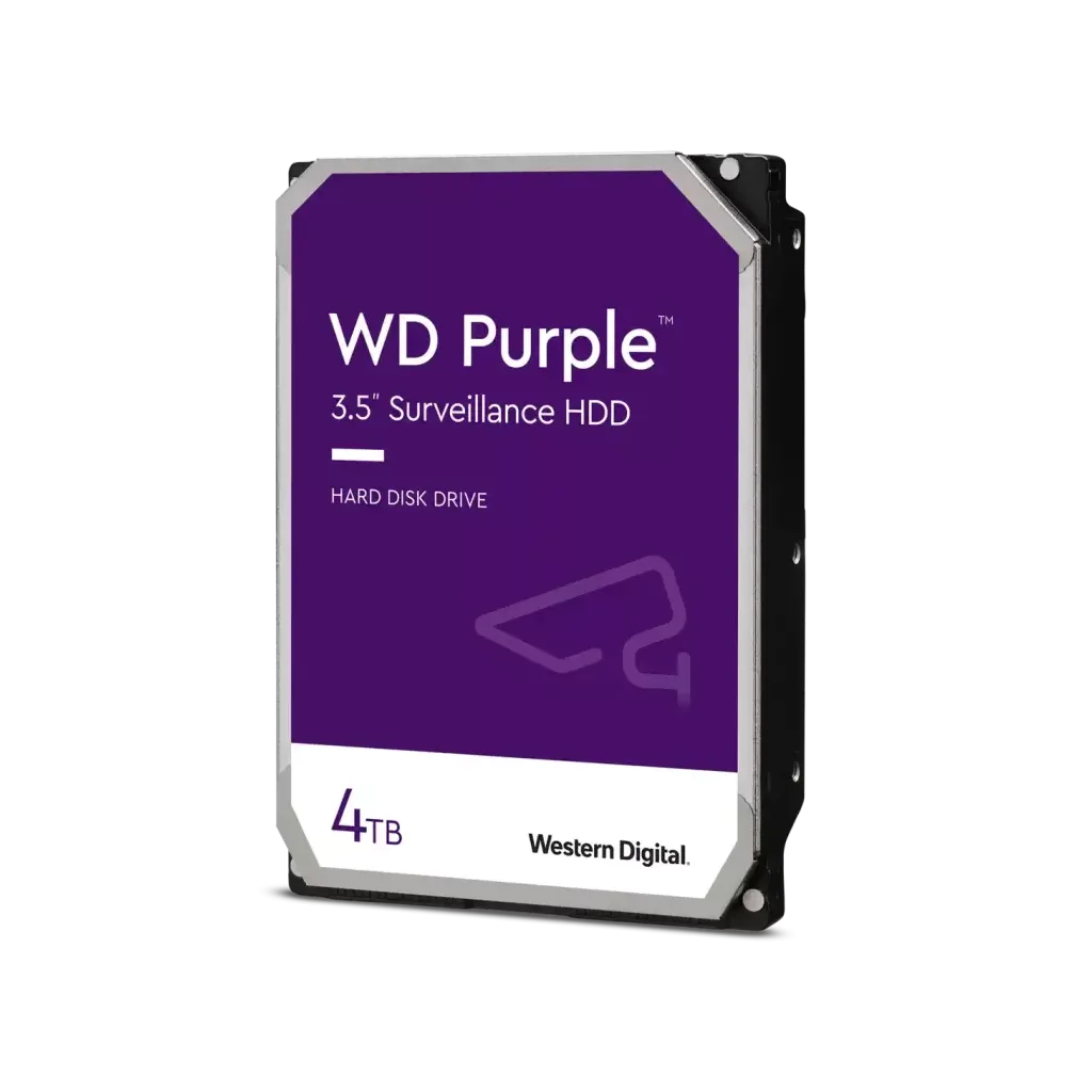 WD PURPLE, WD43PURZ, 3.5", 4TB, 256Mb, 5400 Rpm, 7/24 Güvenlik, HDD (Türkiye Distribütörü Garantili)