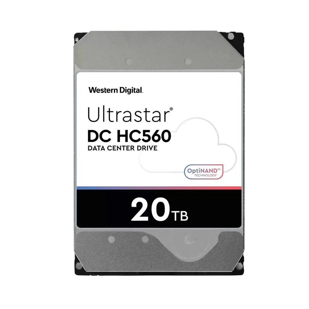WD ULTRASTAR, WUH722020BLE6L4, 3.5", 20TB, 512Mb, 7200 Rpm, 7/24 Enterprise, DATA CENTER-GÜVENLİK-NAS-SERVER, HDD (DC HC