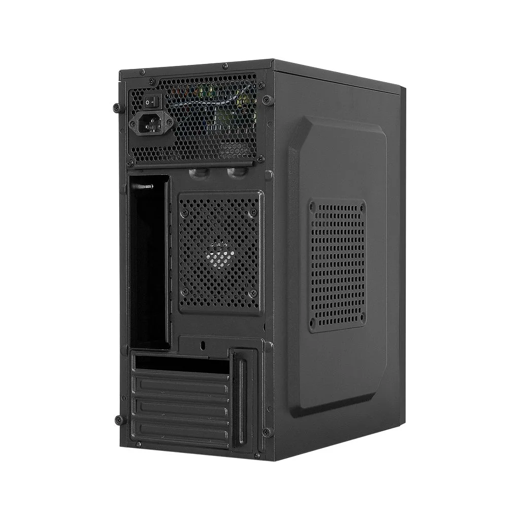 FRISBY FC-2710B, 1x80mm Fan, Siyah, 300W, USB 2.0, mATX, Mini Tower Kurumsal KASA