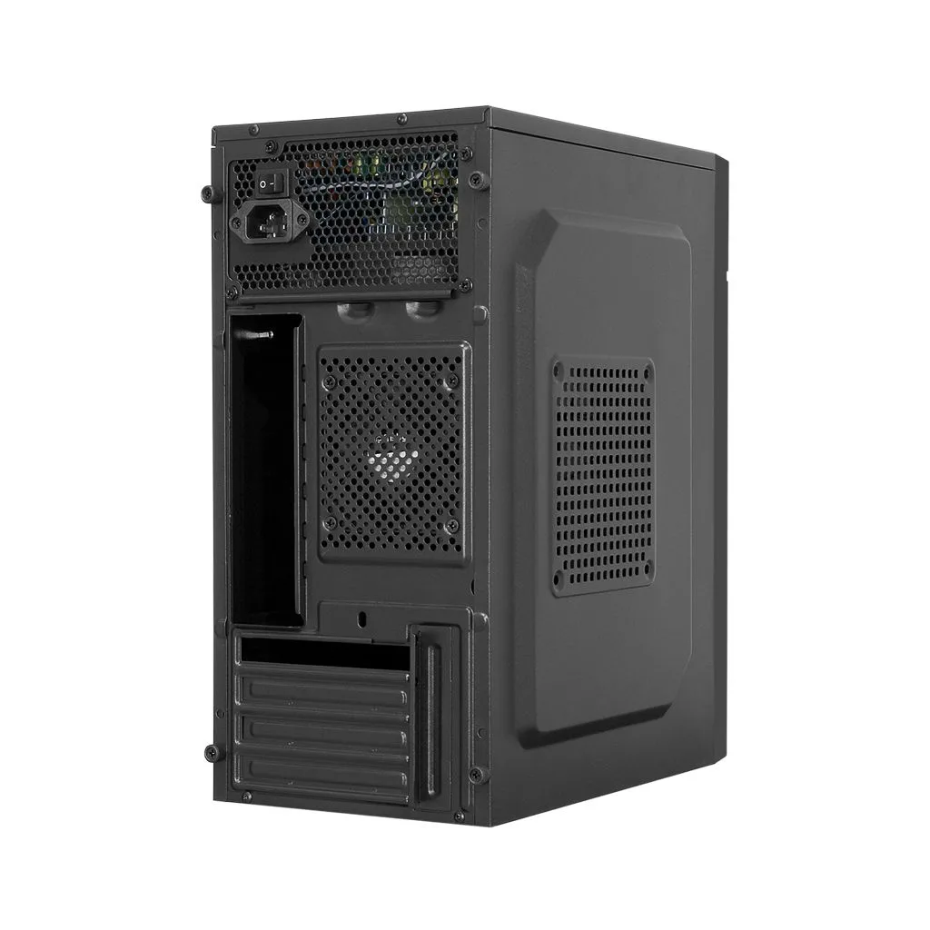 FRISBY FC-2715B, 1x80mm Fan, Siyah, 300W, USB 2.0, mATX, Mini Tower Kurumsal KASA