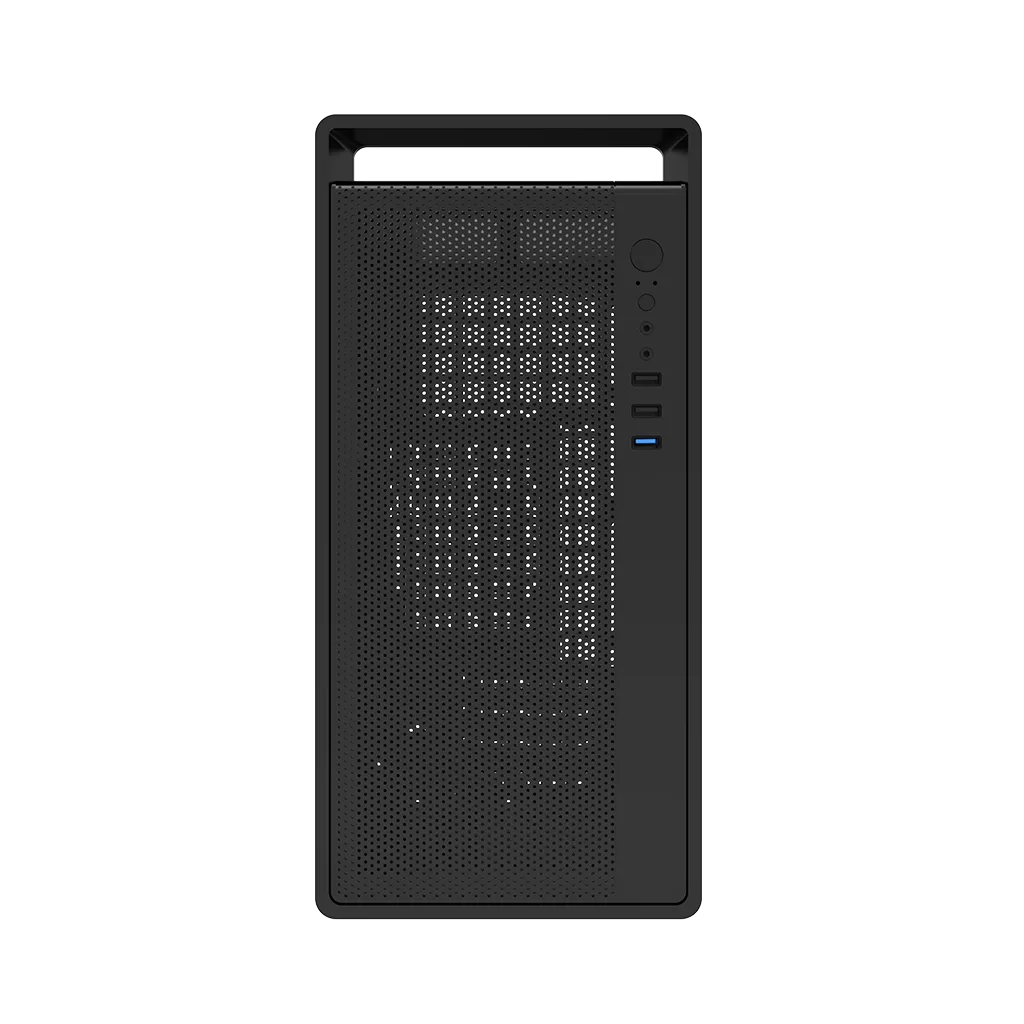 FRISBY FC-2745B, 1x120mm Fan, Siyah, 550W, USB 3.0, mATX, Mini Tower, Kulplu Kurumsal KASA
