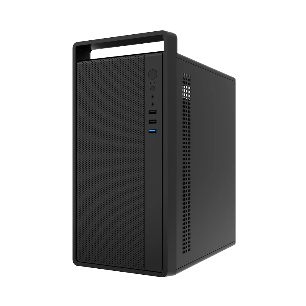 FRISBY FC-2745B, 1x120mm Fan, Siyah, 550W, USB 3.0, mATX, Mini Tower, Kulplu Kurumsal KASA