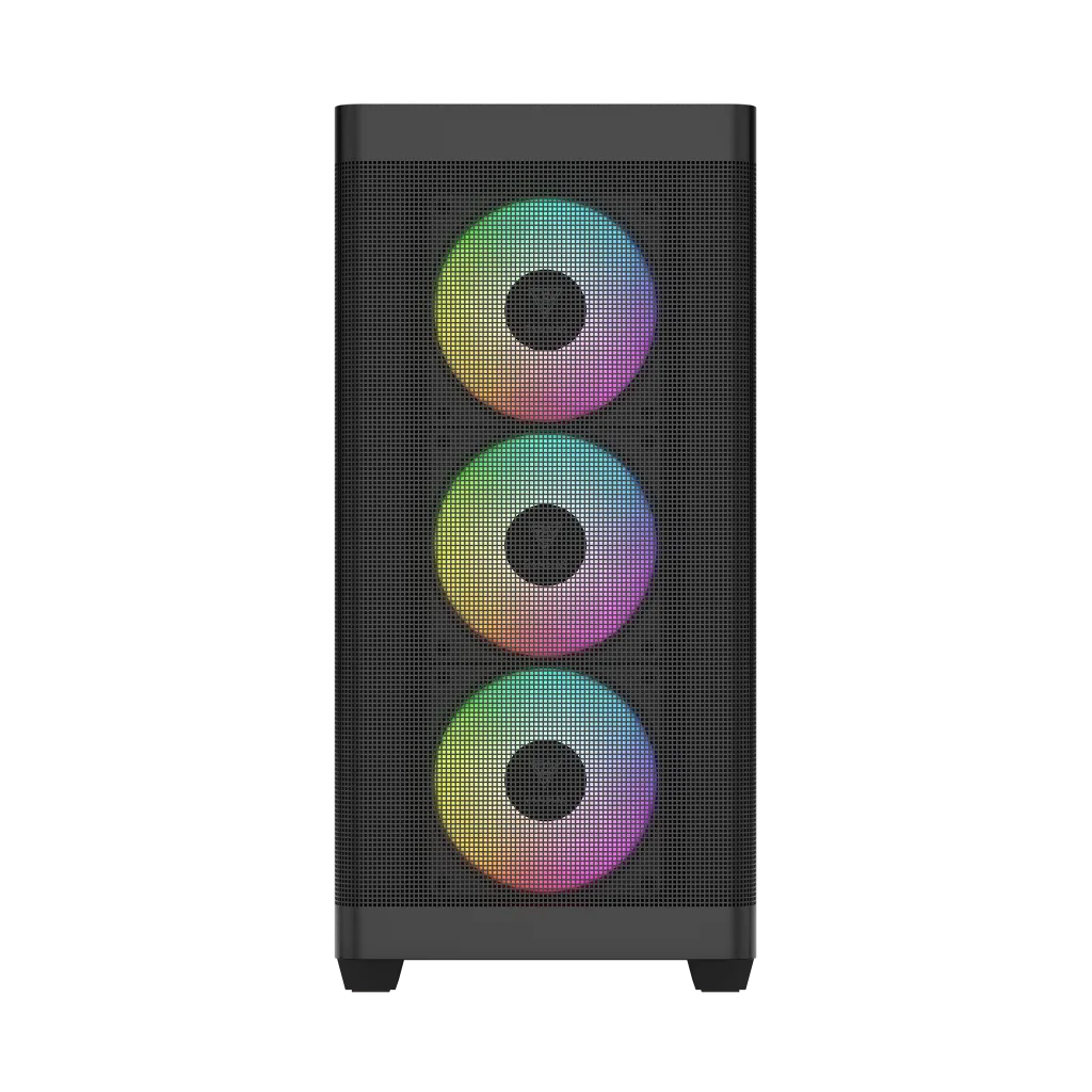 GAMDIAS ATHENA M3, 1600W, Tempered Glass, Type-C, Mesh Ön Panel, ARGB, ATX, Professional GAMING KASA
