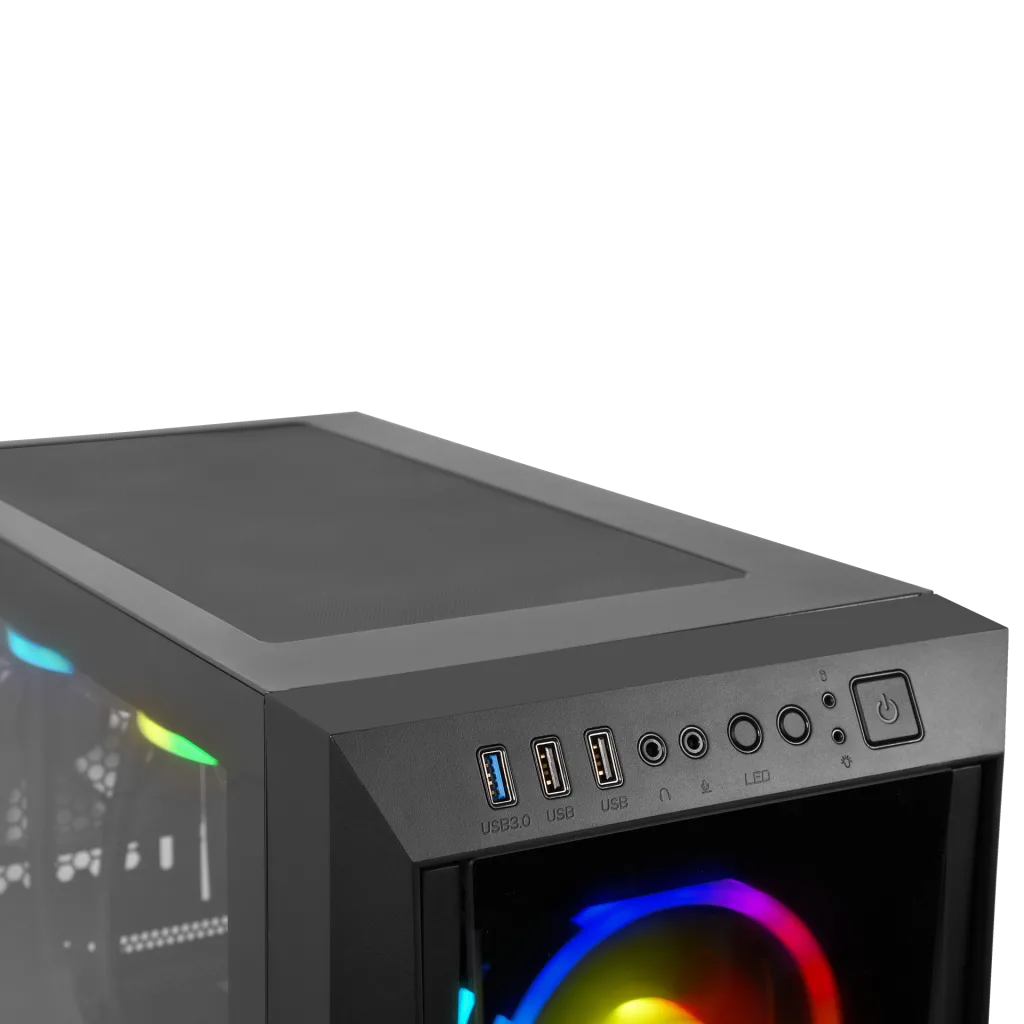 GAMDIAS TALOS M1 Elite, 1600W, Tempered Glass, ARGB, ATX, Professional GAMING KASA