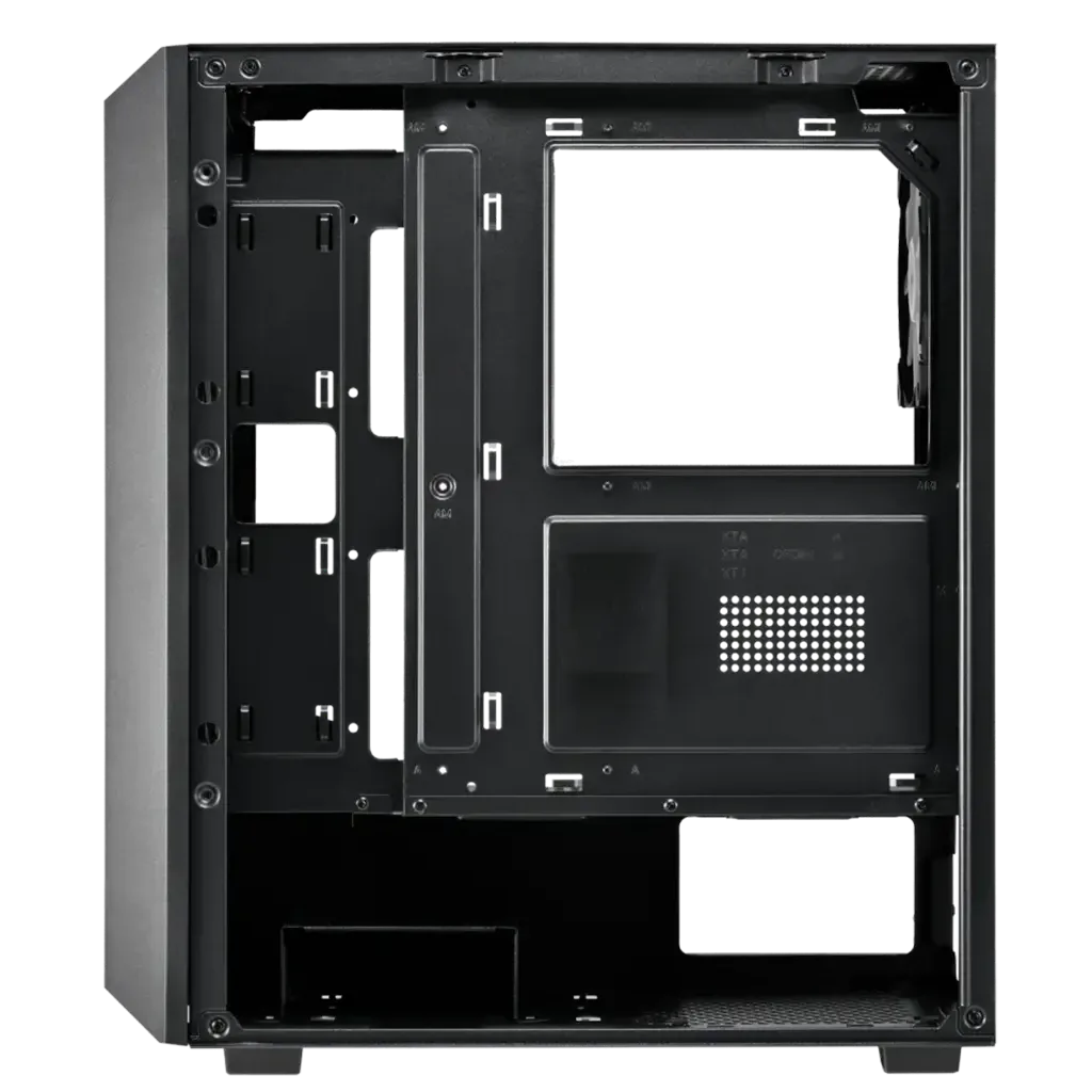 VENTO VG4200S Mid Tower, 850W 80+ Siyah, Temperli Cam, RGB, ATX GAMING KASA