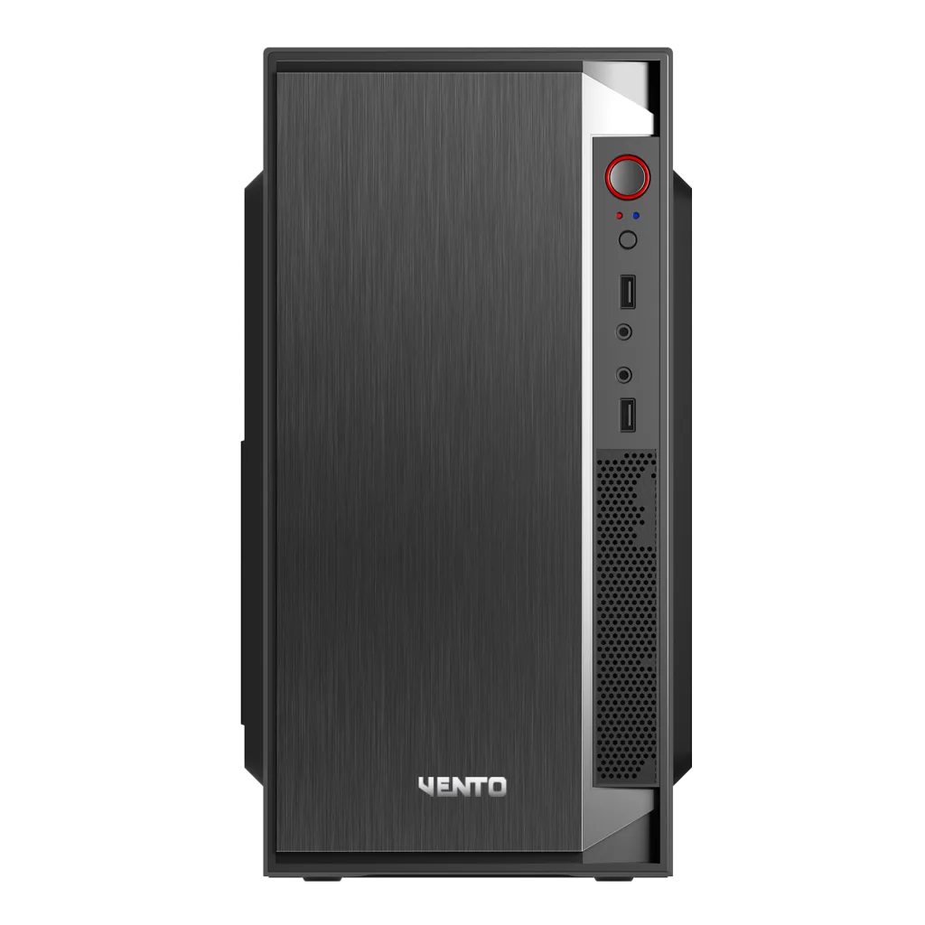 VENTO VS119S Mid Tower, Peak 400W Siyah, ATX Kurumsal KASA