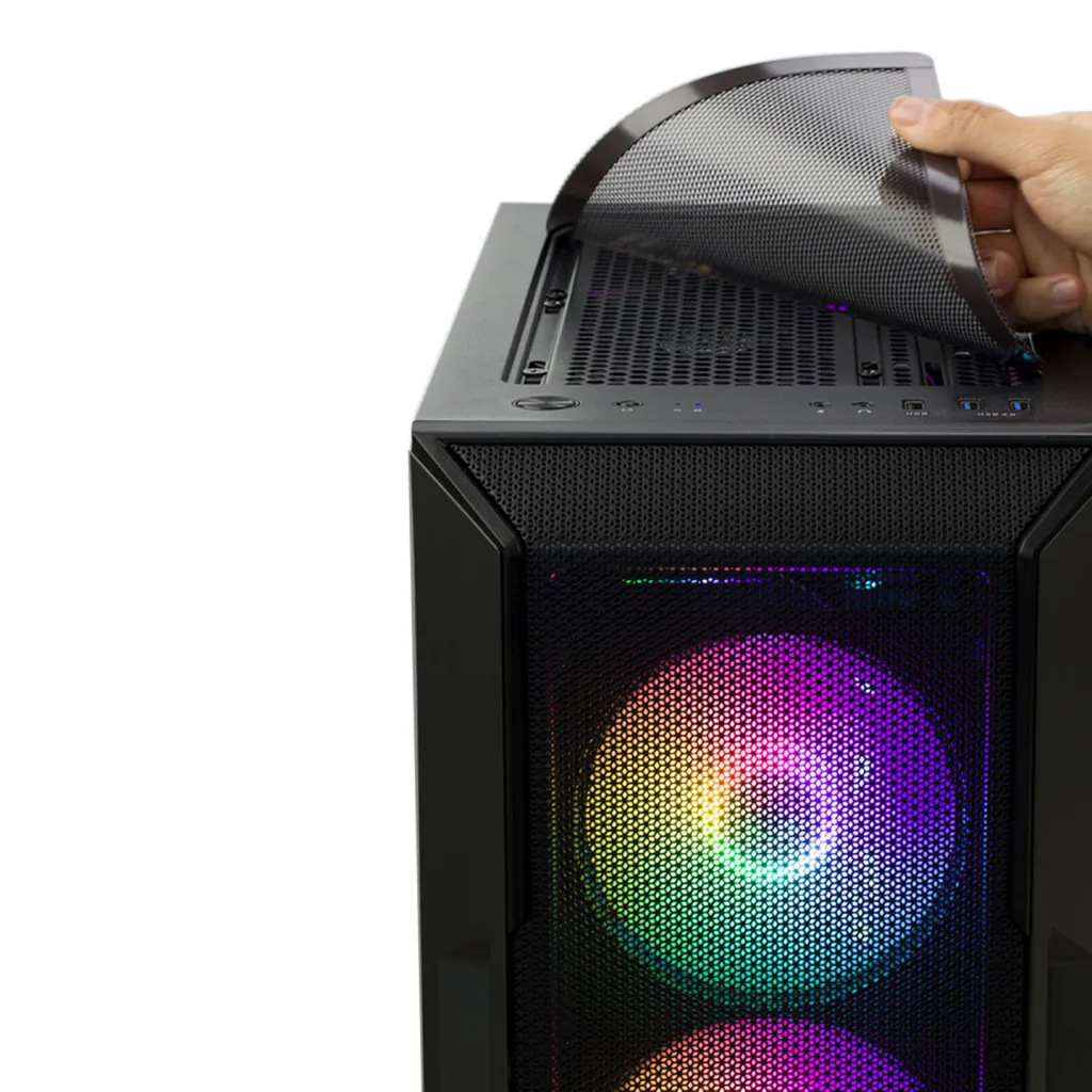 ZALMAN I3 NEO BLACK, MegaMax, 700W 80+, Mesh Panel, Tempered Glass, 4x120mm RGB Fan, ATX GAMING KASA