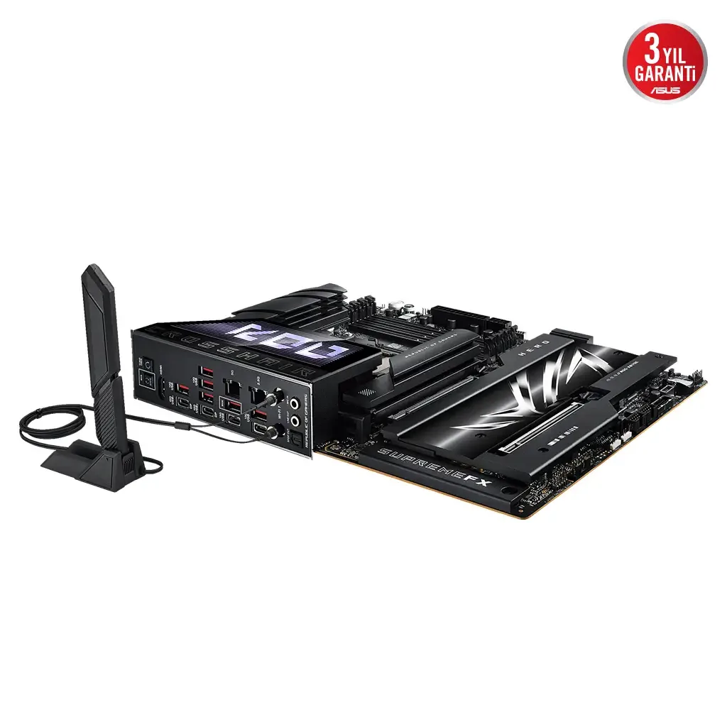 ASUS ROG CROSSHAIR X870E HERO, 4xDDR5, 5xM.2, HDMI, DP, Type-C, PCIe 5.0, 2xWi-Fi 7, Bluetooth v5.4, AM5 Soket GAMING An