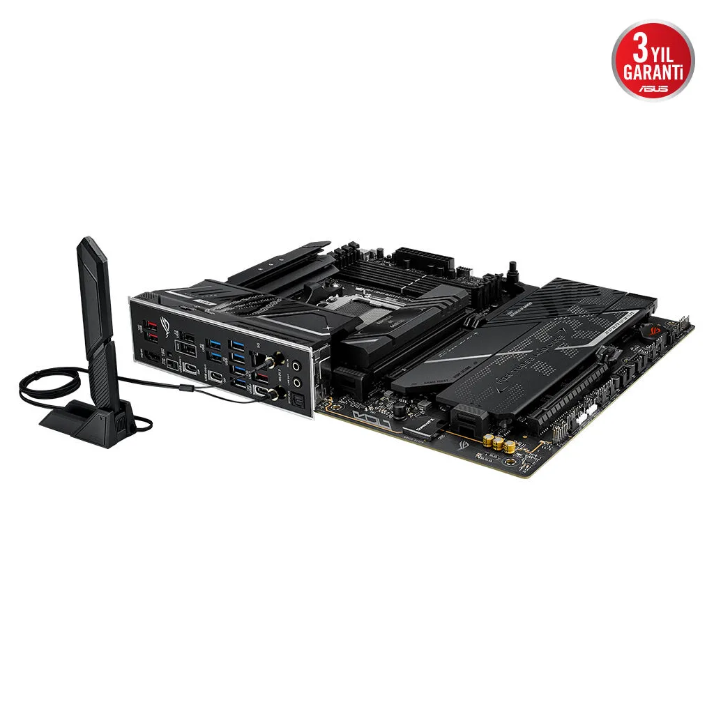 ASUS ROG STRIX X870E-H GAMING WIFI7, 4xDDR5, 4xM.2, DP, HDMI, Type-C, PCIe 5.0, Wi-Fi 7, Bluetooth v5.4, AM5 Soket GAMIN
