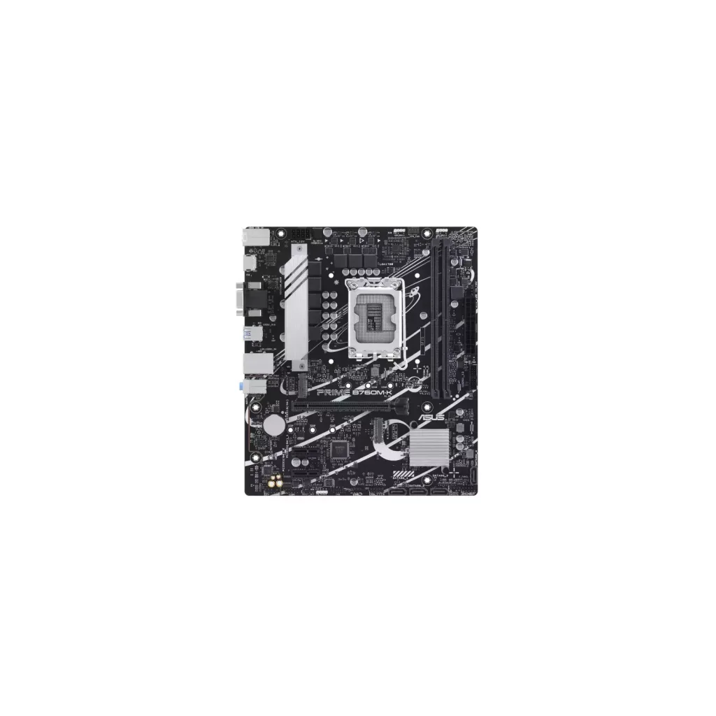ASUS PRIME B760M-K, 2xDDR5, 2x M.2, D-SUB, HDMI, 12-13.14.Nesil, LGA1700 Soket, Anakart