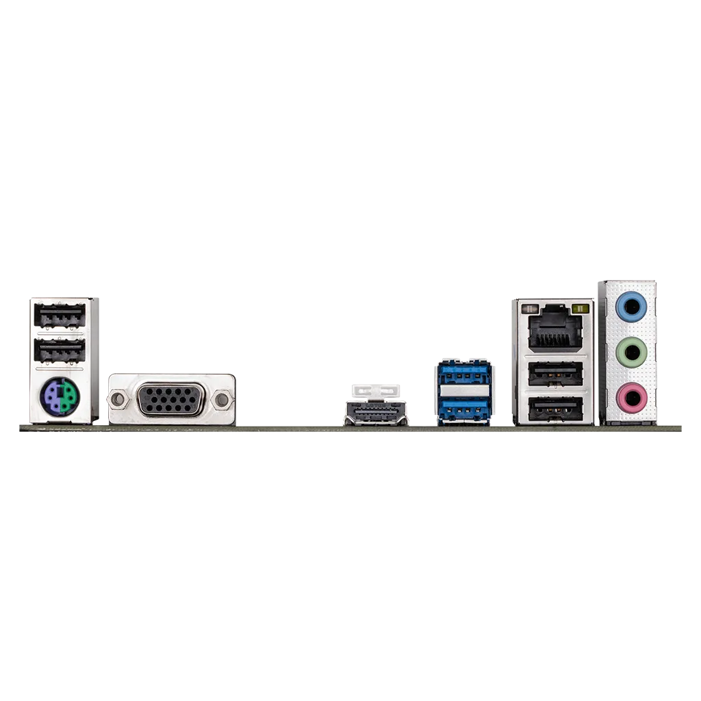 GIGABYTE H610M H V2, rev.1.0, 2xDDR5, M.2, D-SUB, HDMI, 12-13.14.Nesil, LGA1700 Soket, Anakart