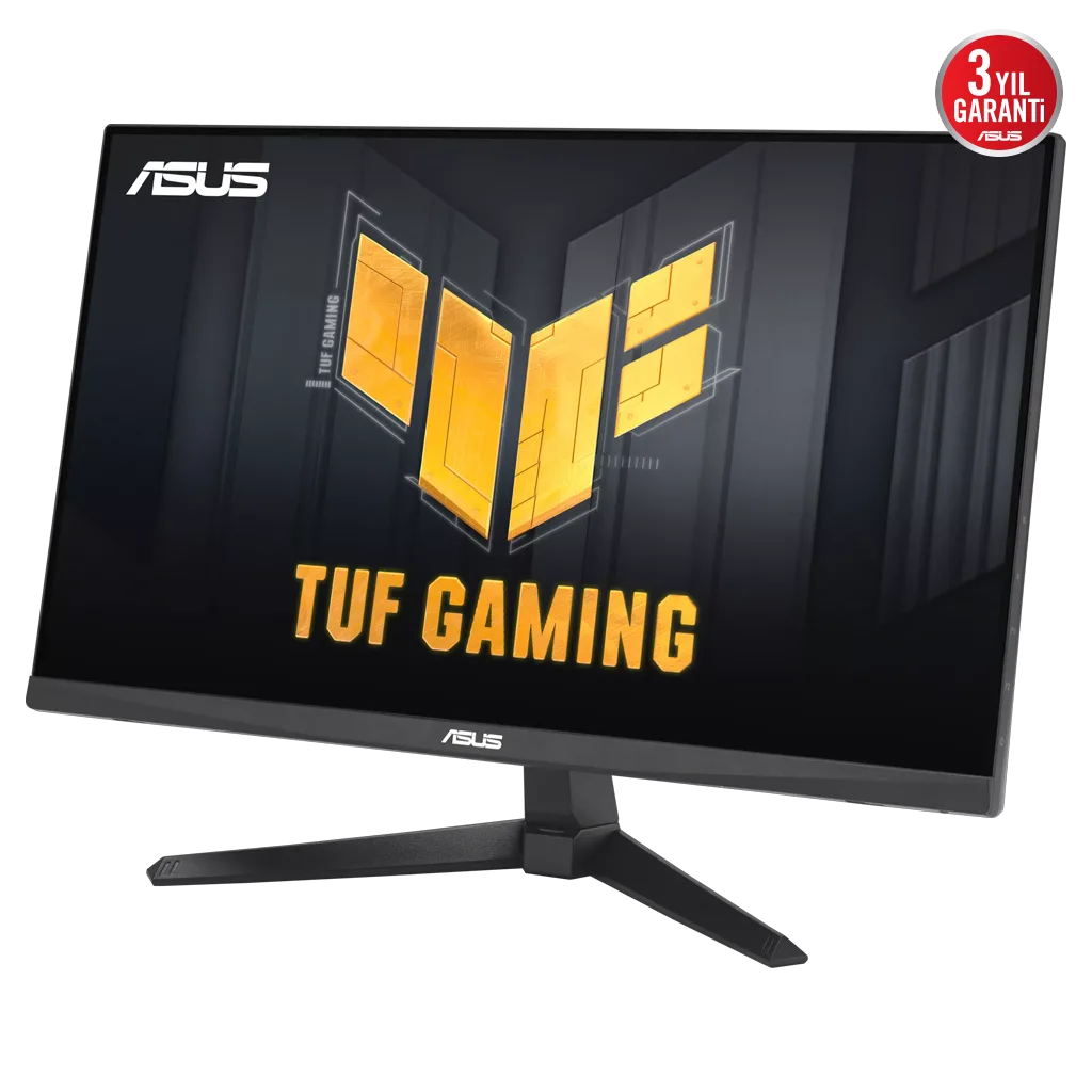 ASUS TUF GAMING VG249QE5A 23,8" 1ms, 146Hz, Full HD, DP, HDMI, Hoparlör, Fast IPS LED, ELMB Sync Premium, GAMING Monitör