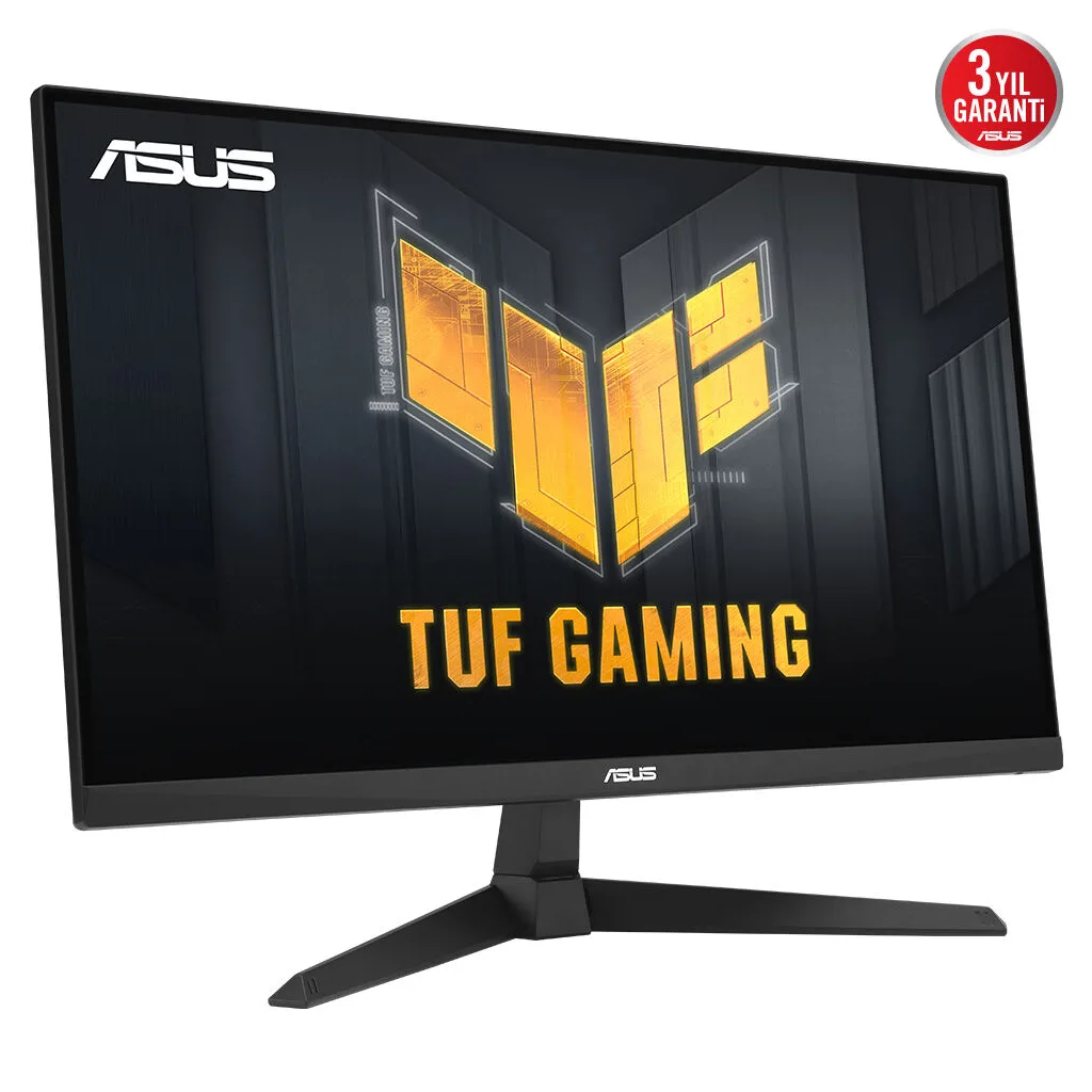ASUS TUF GAMING VG279QE5A 27" 1ms, 146Hz, Full HD, DP, HDMI, Hoparlör, Fast IPS LED, Düşük Mavi Işık, FreeSync Premium,