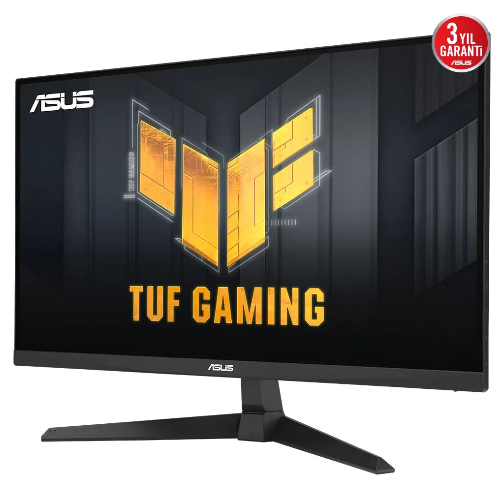 ASUS TUF GAMING VG279QE5A 27" 1ms, 146Hz, Full HD, DP, HDMI, Hoparlör, Fast IPS LED, Düşük Mavi Işık, FreeSync Premium,