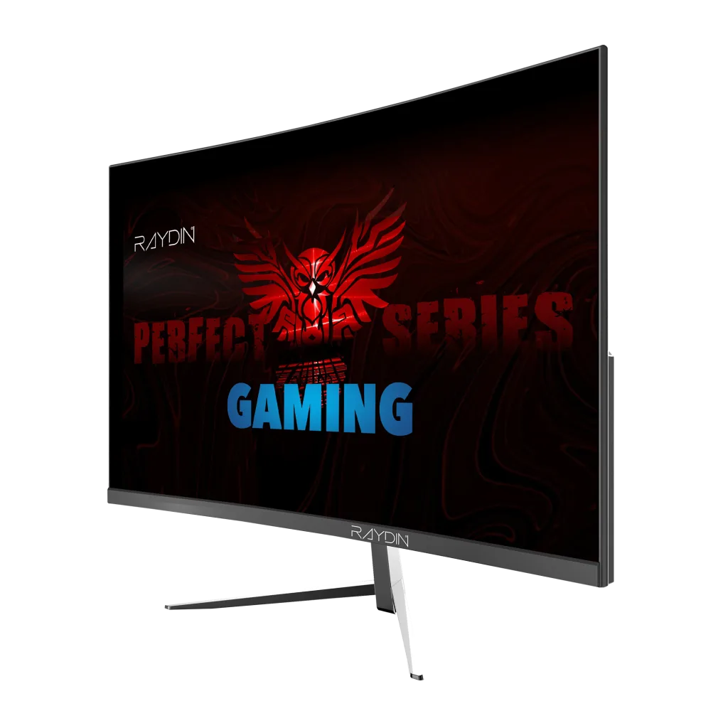 RAYDIN MM24RFA-200HZ, 23.6", 1ms, 200Hz, Full HD, 300 nits, HDMI, DP, Hoparlör, VA LED, R1650 Curved, Frameless, FreeSyn
