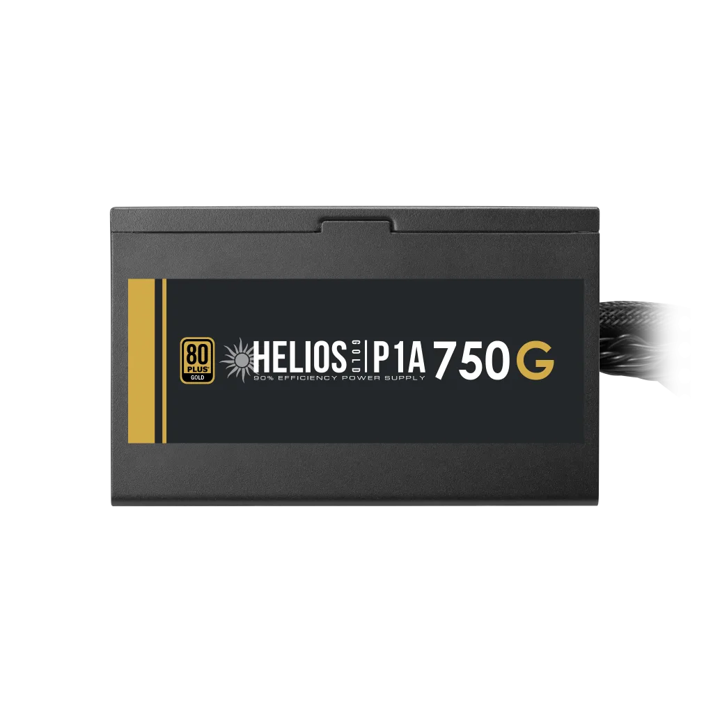 GAMDIAS HELIOS P1A-750G, 750W, 80+ Gold, Aktif PFC, GAMING, ATX, Power Supply (PSU)