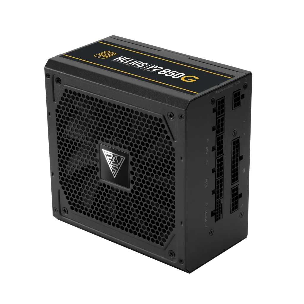 GAMDIAS HELIOS P2-850G, 850W, 80+ Gold, Full Modüler, Aktif PFC, GAMING, ATX, Power Supply (PSU)