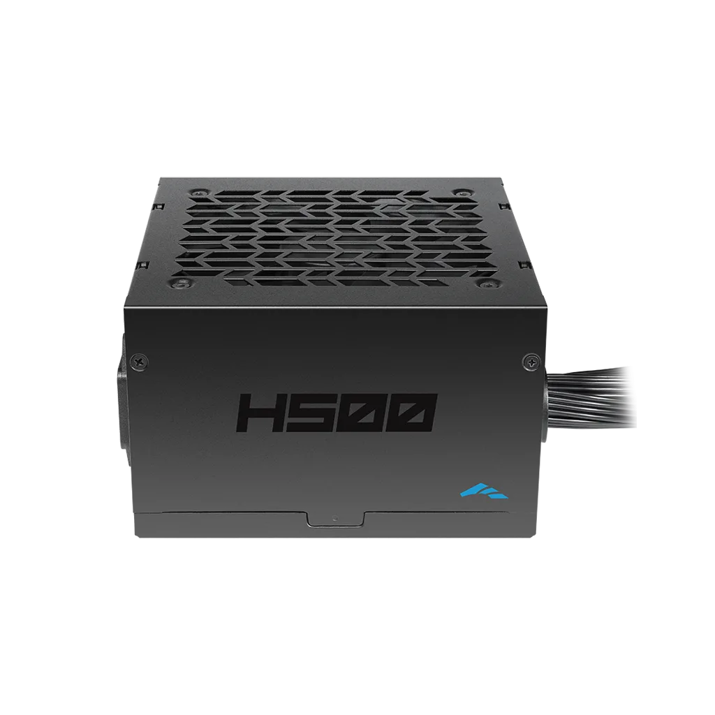 SAMA H500, 500W, Black, 80 Plus, Aktif PFC, Siyah, GAMING, ATX, Power Supply (PSU)