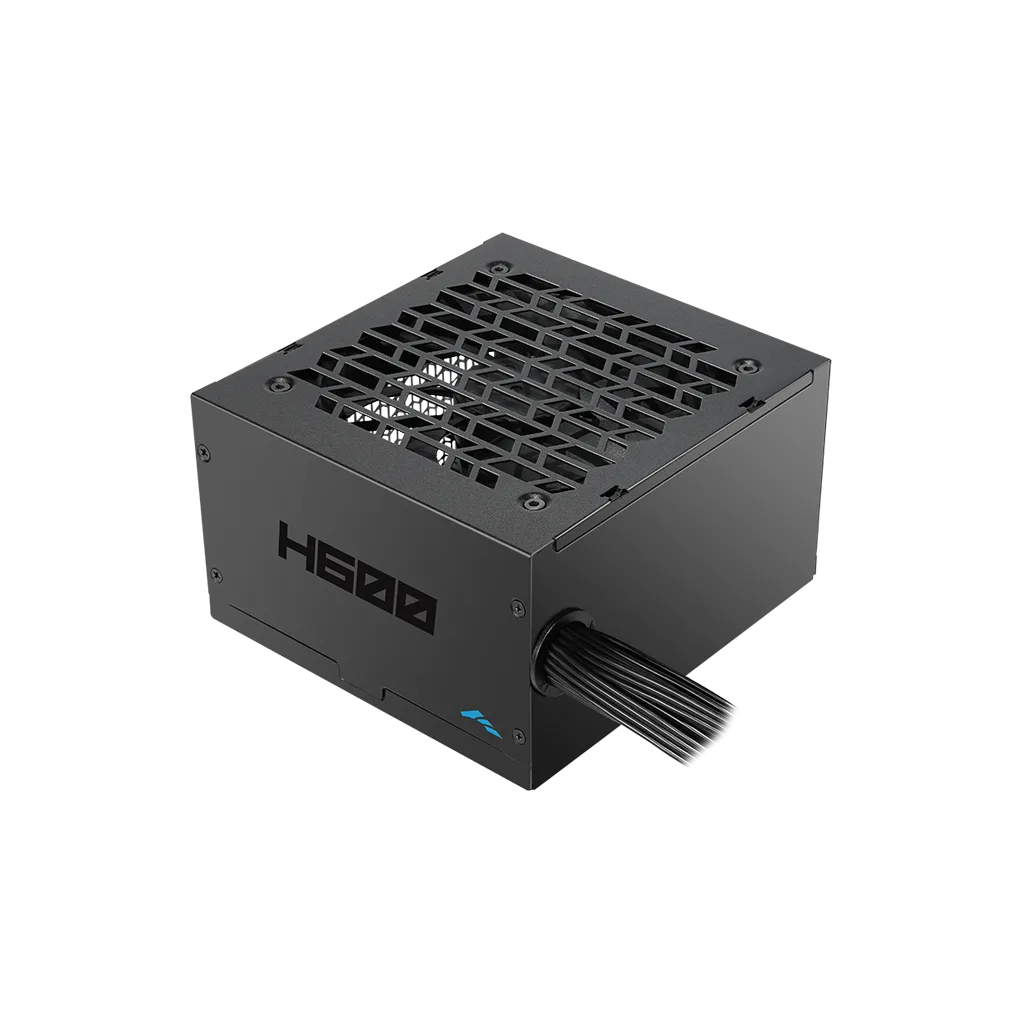 SAMA H600, 600W, Black, 80 Plus, Aktif PFC, Siyah, GAMING, ATX, Power Supply (PSU)