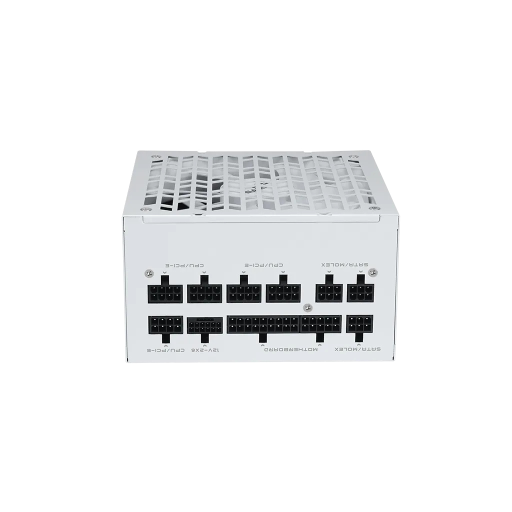 SAMA G1000, 1000W, White, 80+ Gold, Cybenetics Certified, Full Modüler, PCIE 5.1, ATX3.1, Beyaz, GAMING, ATX, Power Supp
