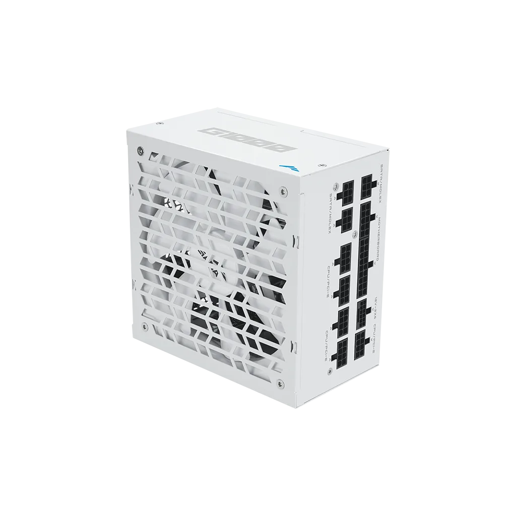 SAMA G1000, 1000W, White, 80+ Gold, Cybenetics Certified, Full Modüler, PCIE 5.1, ATX3.1, Beyaz, GAMING, ATX, Power Supp