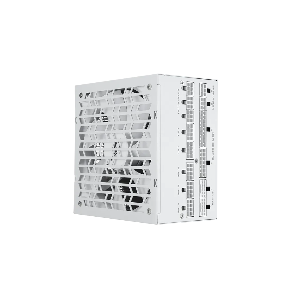 SAMA P1200, 1200W, White, 80+ Platinum, Cybenetics Certified, Full Modüler, PCIE 5.1, ATX3.1, Beyaz, GAMING, ATX, Power