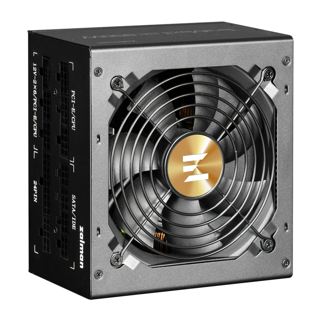 ZALMAN ZM850-TMX2SE TeraMax2SE, 850W, 80Plus GOLD, ATX3.1, PCI5.1, Full Modüler, Aktif PFC, GAMING, ATX, Power Supply (P