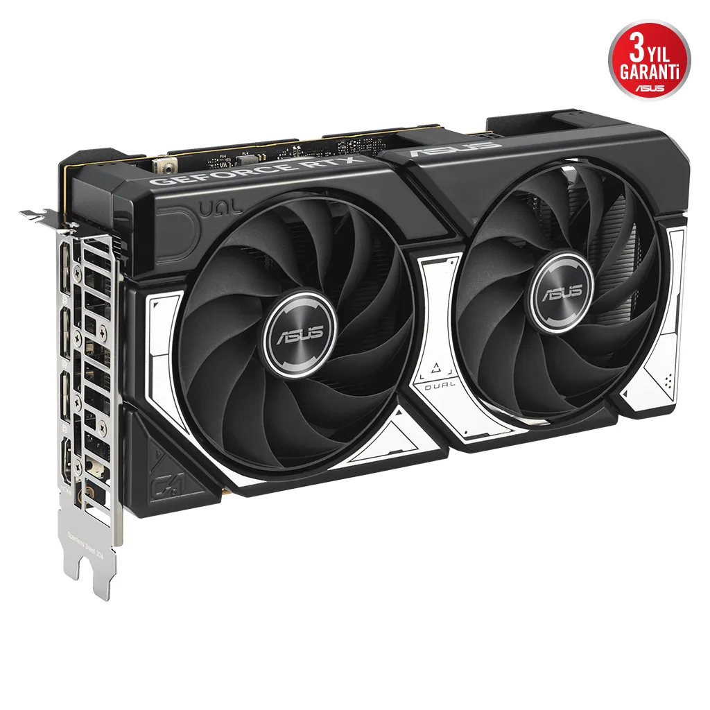 ASUS DUAL-RTX5060-O8G, 8Gb, 128Bit, GDDR7, 1xHDMI, 3xDP GAMING Ekran Kartı